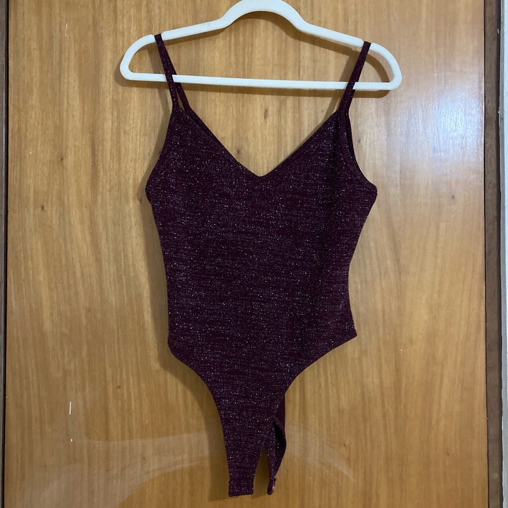 F21 / Glitter bodysuit